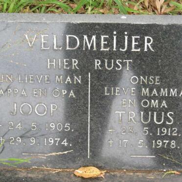 VELDMEIJER Joop 1905-1974 &amp; Truus 1912-1978