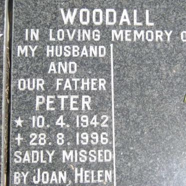 WOODALL Peter 1942-1996