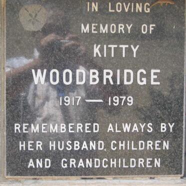 WOODBRIDGE Kitty 1917-1979