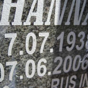 WOLMARANS Barend Jacobus 1937- &amp; Dorothea Johanna 1938-2006