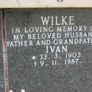 WILKE Ivan 1903-1987