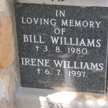 WILLIAMS Bill -1980 &amp; Irene -1997
