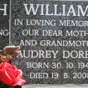 WILLIAMS Audrey Doreen 1945-2008
