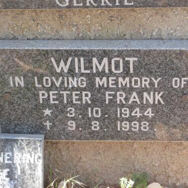 WILMOT Peter Frank 1944-1998
