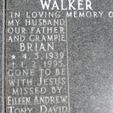 WALKER Brian 1939-1995