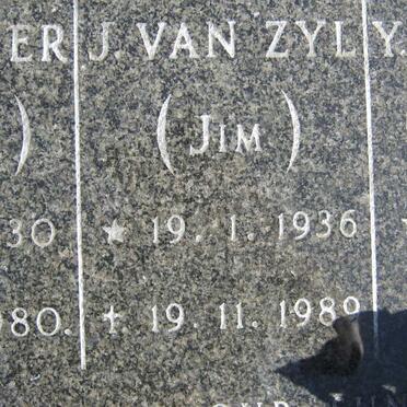 ZYL J., van 1936-1989