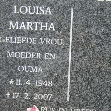 ? Louisa Martha 1948-2007