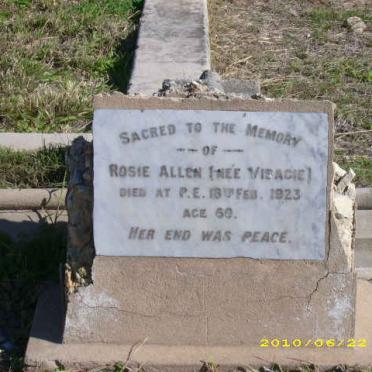 ALLEN Rosie nee VISAGIE -1923