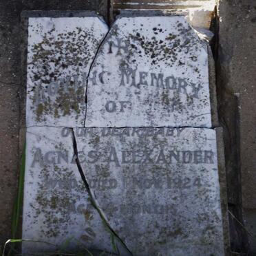 ALEXANDER Agnes -1924