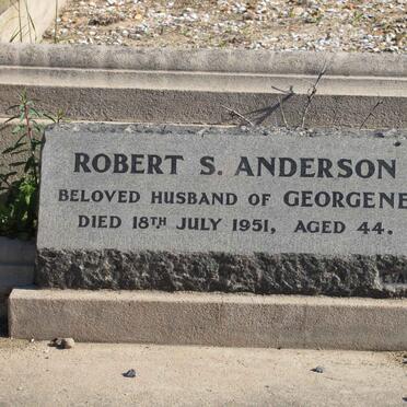 ANDERSON Robert S. -1951