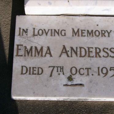 ANDERSSON Emma -1953