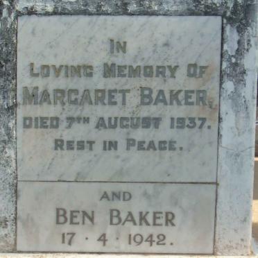 BAKER Margaret -1942