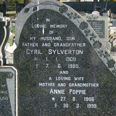 BARNES Syril Sylverton 1908-1985 :: BARNES  Annie Poppie 1906-1999