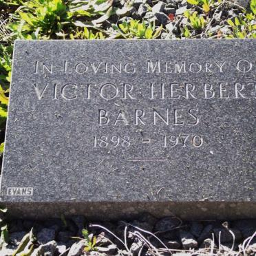 BARNES Victor Herbert 1898-1970