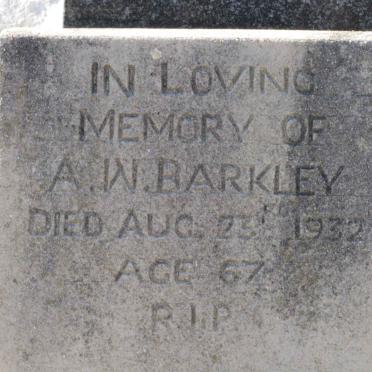 BARKLEY A.W. -1932