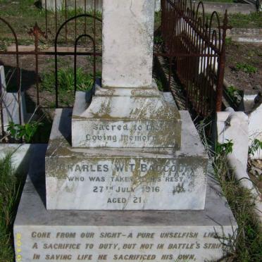BADCOCK Charles W.T. -1916