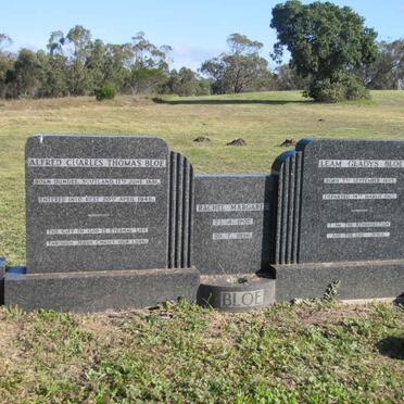 BLOE Alfred Charles Thomas 1881-1948 :: BLOE Leam Gladys 1883-1963 :: BLOE Rachel Margaret 1907-1996 