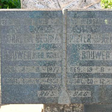 BOUWER Pieter Barendse 1869-1934 &amp; Cornelia Gesina ROUX 1877-1931