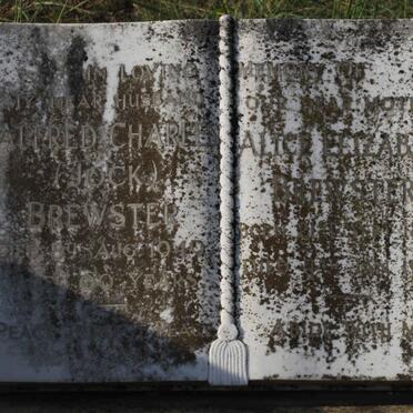 BREWSTER Alfred Charles -1949 &amp; Alice Elizabeth 1883-1956