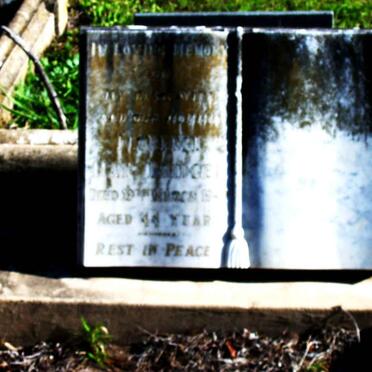 BRIDGER Florence May -??