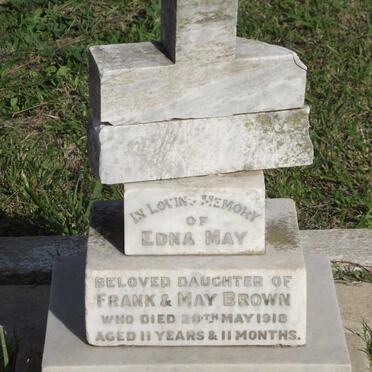 BROWN Edna May -1918