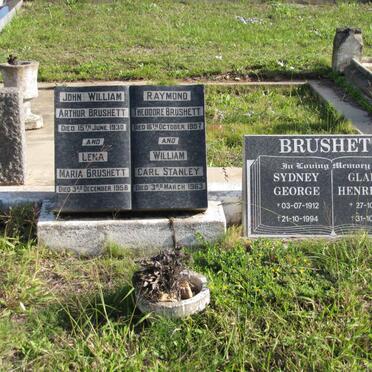 BRUSHETT grave