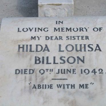 BILLSON Hilda Louisa -1942
