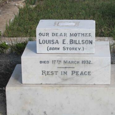 BILLSON Louisa E. nee STOREY -1932