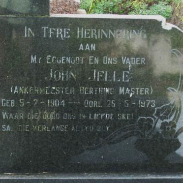 BERGSMAN John Jelle 1904-1973
