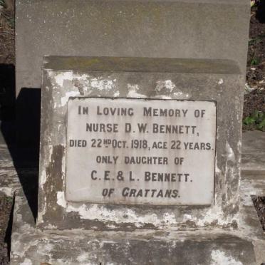 BENNETT D.W. -1918