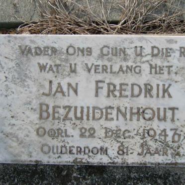 BEZUIDENHOUT Jan Fredrik -1946