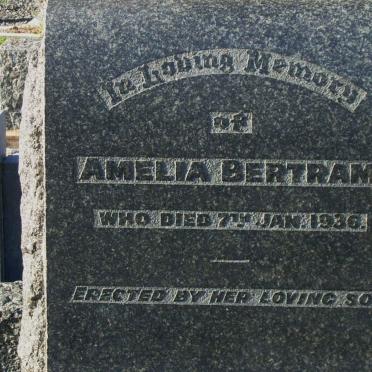 BERTRAM Amelia -1936