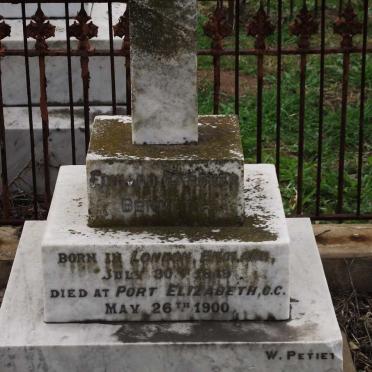 BENNETT Edward Gardner 1848-1900