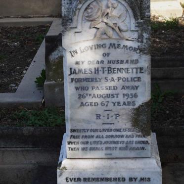 BENNETTE James H. -1936