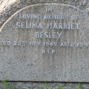 BESLEY Selina Harriet -1949