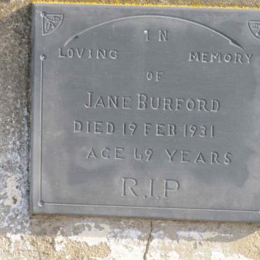 BURFORD Jane -1931