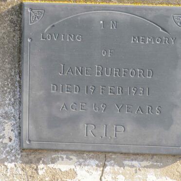 BURFORD Jane -1931