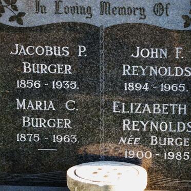 BURGER :: REYNOLDS