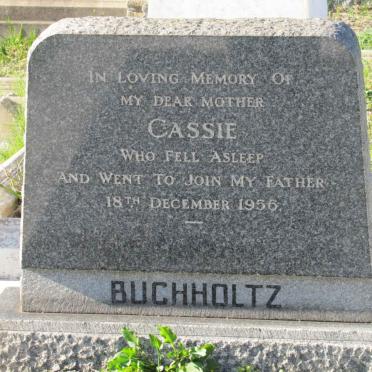 BUCHHOLTZ Grave