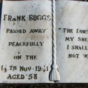 BUGGS Frank -1941