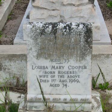 COOPER Albert -192? &amp; Louisa Mary ROGERS -1969