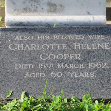 COOPER Charlotte Helene -1962