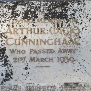 CUNNINGHAM Arthur -1939