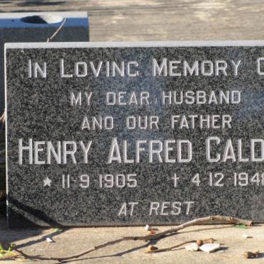 CALDER Henry Alfred 1905-1948