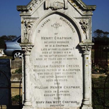 CHAPMAN :: CRESSY 
