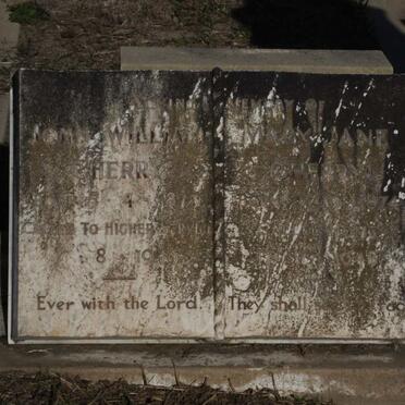 CHERRY John William 1873-1945 &amp; Mary Jane 1874-1948