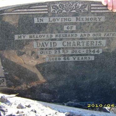 CHARTERIS David -1944