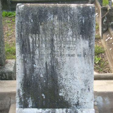 CHRISTIE Robert Alexander -1927