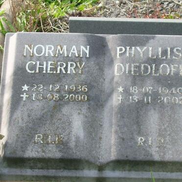 CHERRY Norman 1936-2000 &amp; Phyllis DIEDLOFF 1940-2002