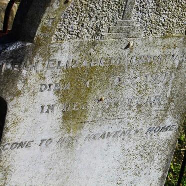 CHRISTIANSEN Leah Elizabeth -1901